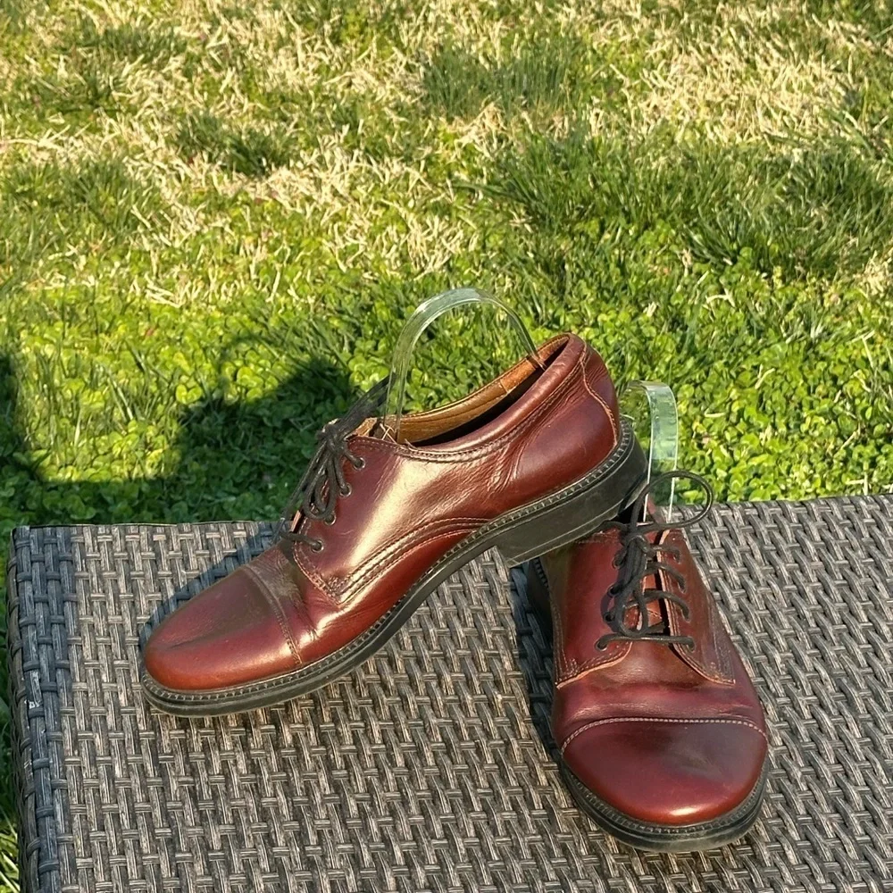Dockers Brown Leather Oxfords